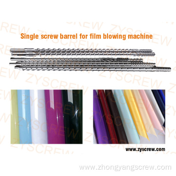 Single Screw and Barrel for Film Blowing Machine